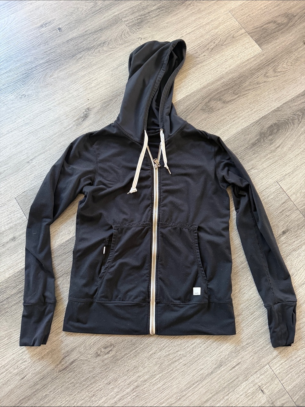 Vuori halo full zip hoodie sweatshirt